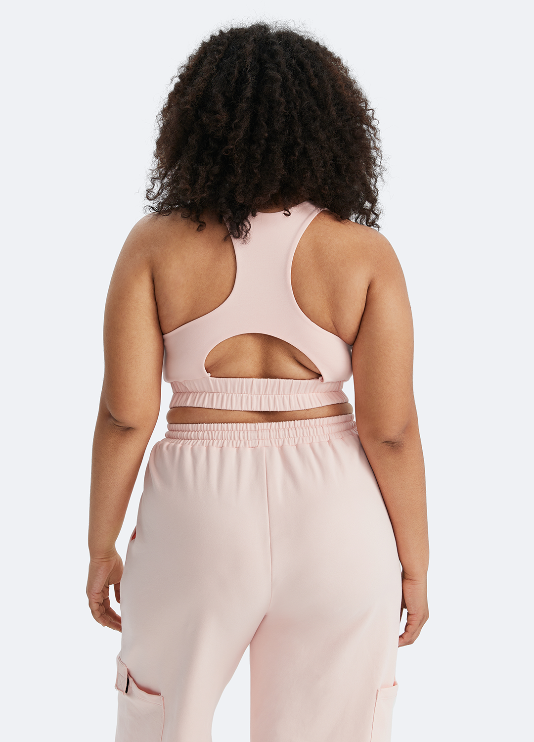 Comfortable Scoop Neck Racerback Sports Bra for Women - Yoga, Running & Gym Workouts