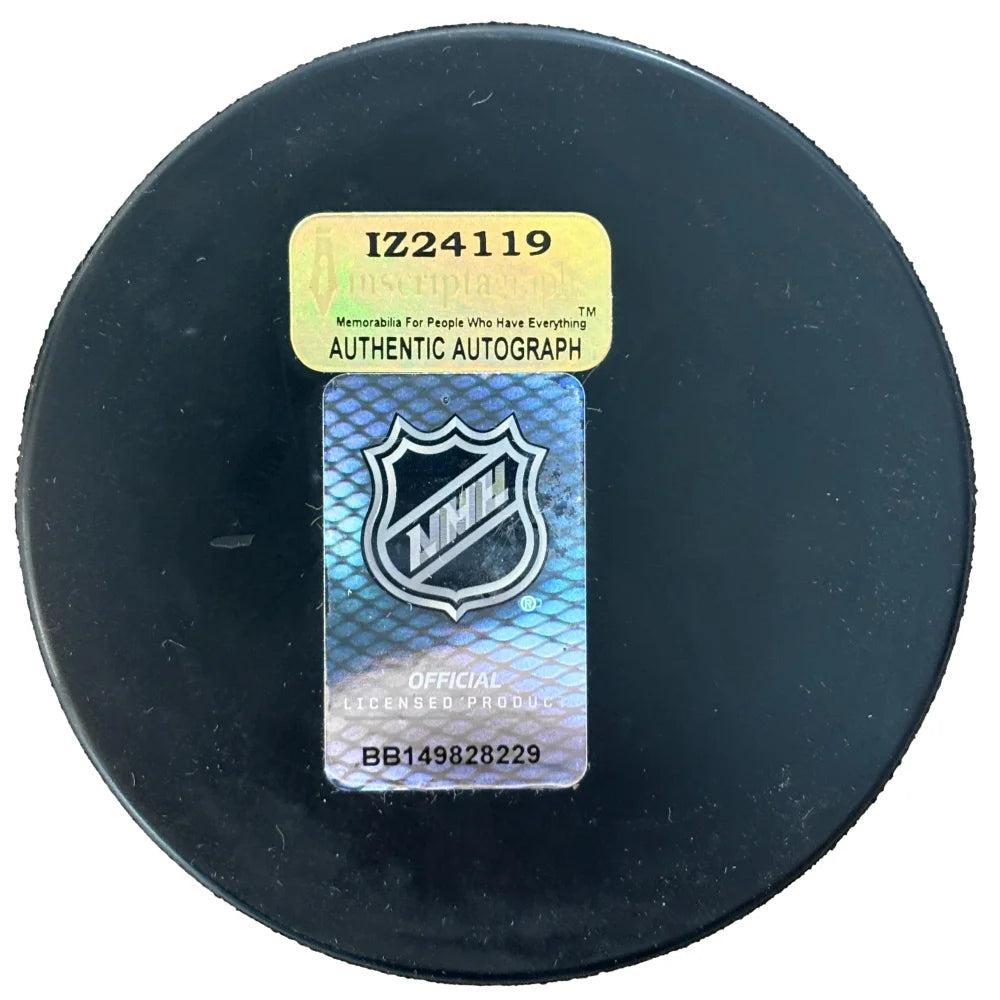 Bruce Cassidy Autographed Vegas Golden Knights Hockey Puck - Stanley Cup Champion Signed Memorabilia - Perfect for NHL Fans, Collectors & Sports Memorabilia Displays
