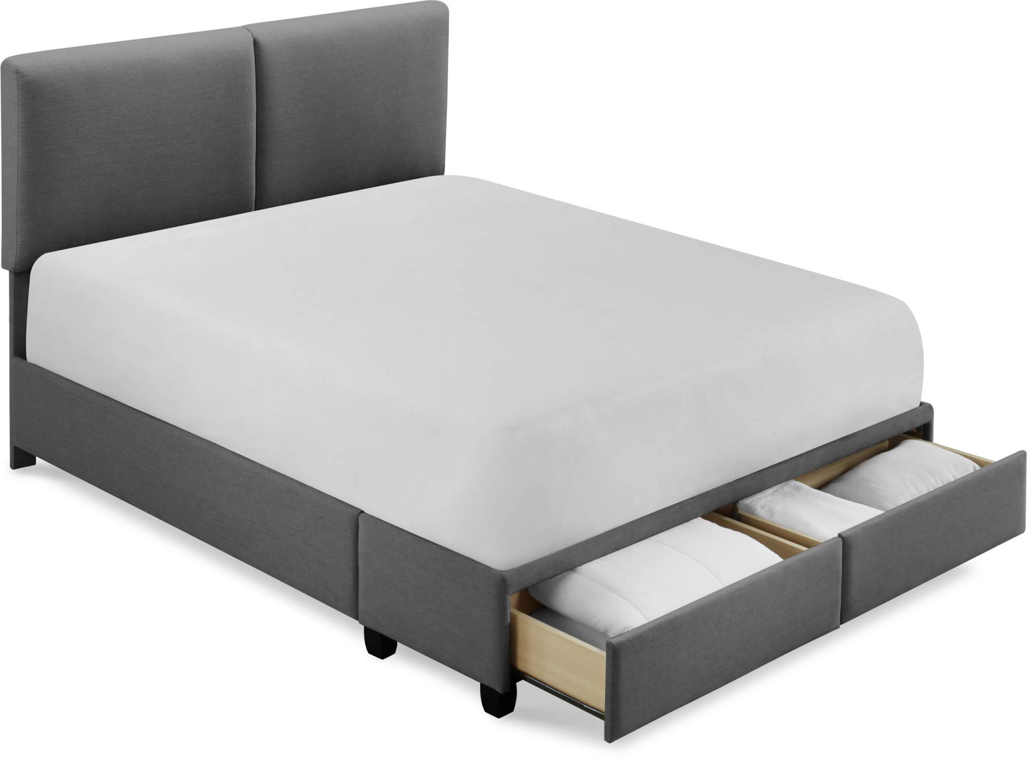 Finch Maxwell Upholstered Storage Bed Frame with 2 Large 29