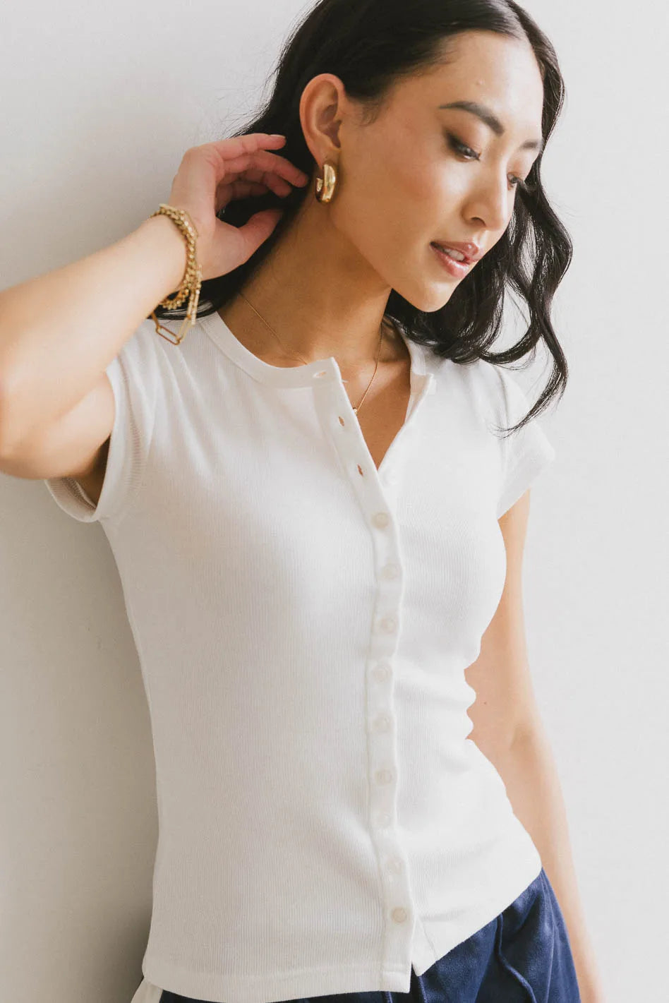 Margot Open Hoop Earrings - Gold & Silver Trendy Dangle Hoops for Women | Perfect for Everyday Wear, Parties & Gifts