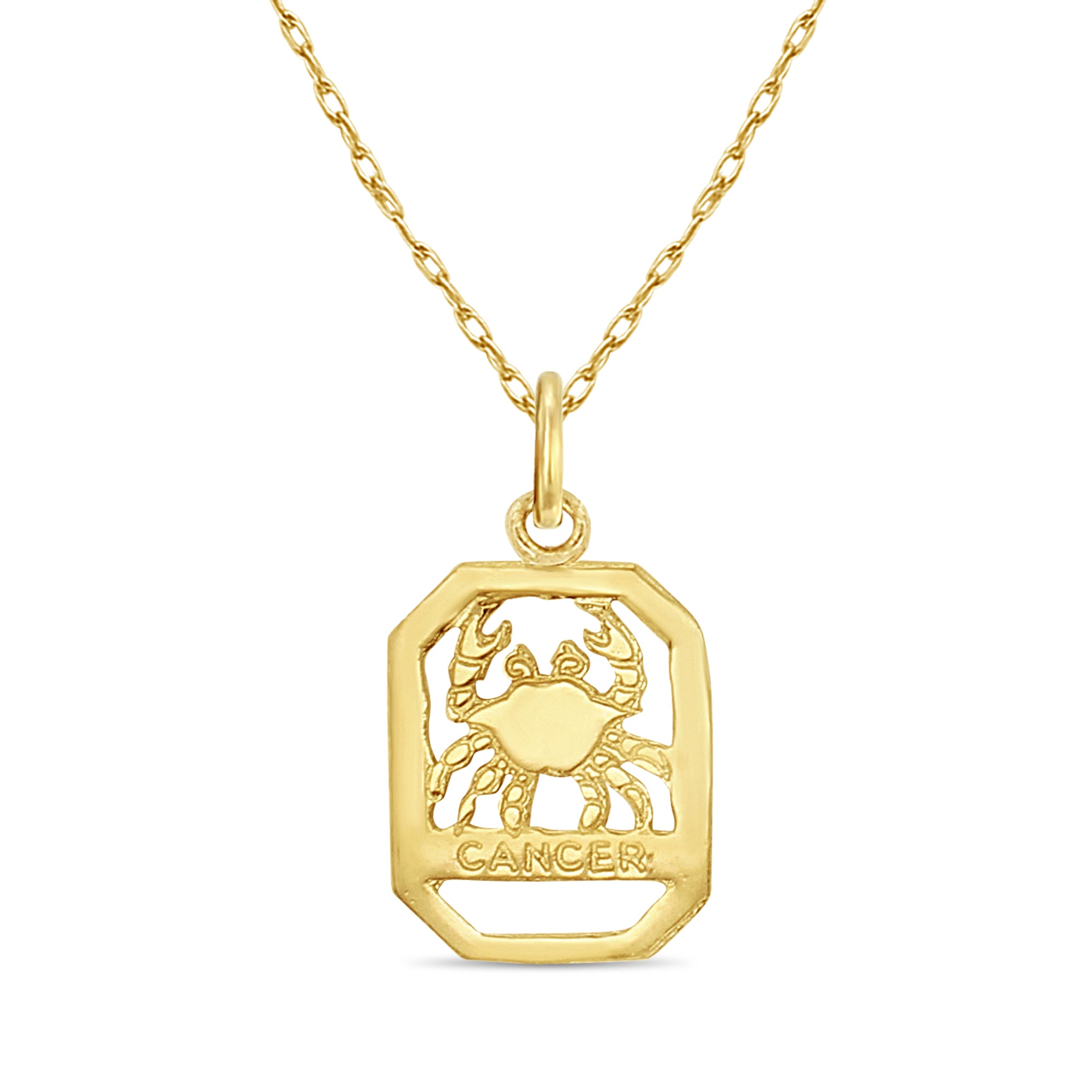 Cancer Zodiac Charm Necklace - Sterling Silver Zodiac Sign Pendant for Women - Perfect Gift for Birthday, Anniversary & Everyday Wear - Ideal for Astrology Lovers & Personalized Jewelry Gifts