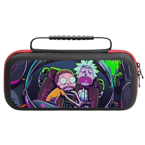 Bopanku Protective Carrying Case for Nintendo Switch & Switch OLED - Durable Portable Travel Case with Game Storage | Perfect for Travel, Commuting & Gaming On-The-Go (Style 4)