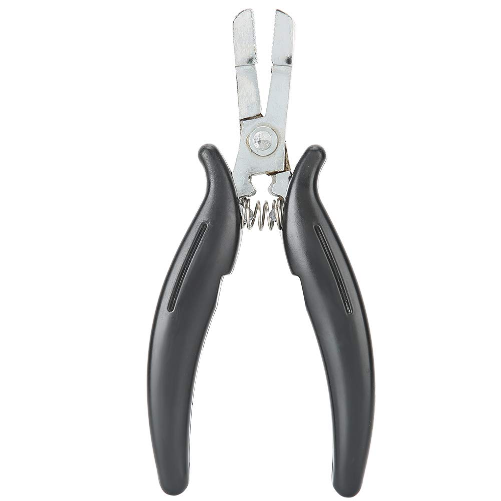 Professional Hair Extension Pliers for Micro Rings Beads - Black Hair Extension Tool for Seamless Micro Ring Installation | Perfect for Salons, DIY Hair Extensions & Styling at Home