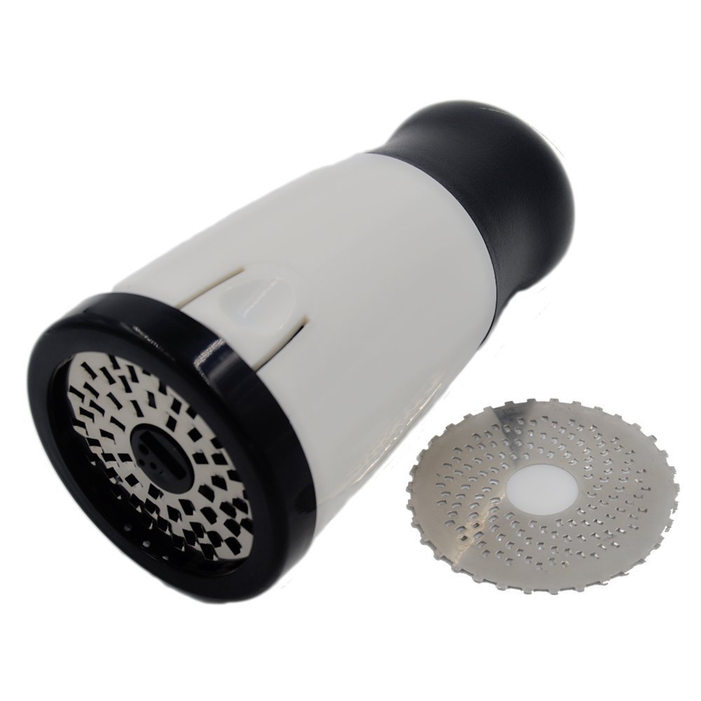 Premium Stainless Steel Cheese Grater - Heavy Duty Handheld Cheese Mill & Cutter for Parmesan, Mozzarella - Perfect for Cooking, Baking, Salad Prep & Dinner Table Use