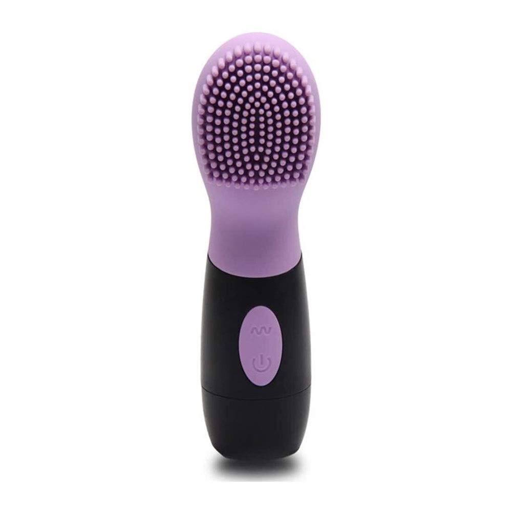 KULZTT Waterproof Facial Cleansing Brush with Spin Brush Heads - Deep Cleansing, Gentle Exfoliation, Blackhead Removal & Massage for All Skin Types | Perfect for Daily Skincare Routine & Spa-Like Experience at Home