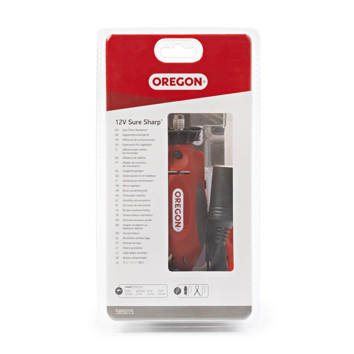 Oregon 585015 12V Electric Chainsaw - Sharp & Durable Saw Chain for Wood Cutting, Tree Trimming & DIY Projects | Perfect for Home Garden & Outdoor Use