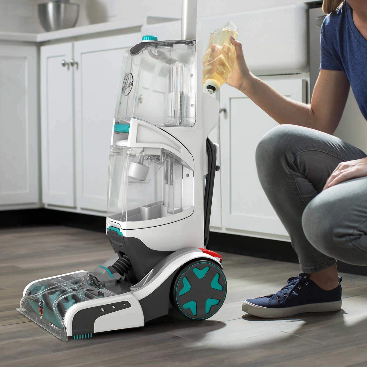 Hoover SmartWash+ Automatic Carpet Cleaner Machine | Deep Cleaning for Pet Stains, High Traffic Areas | Perfect for Home, Office & Rental Properties