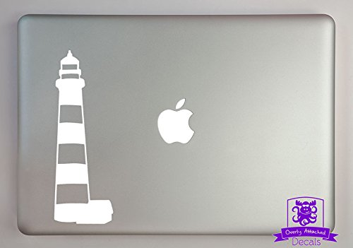 White Lighthouse Vinyl Decal Sticker for 15