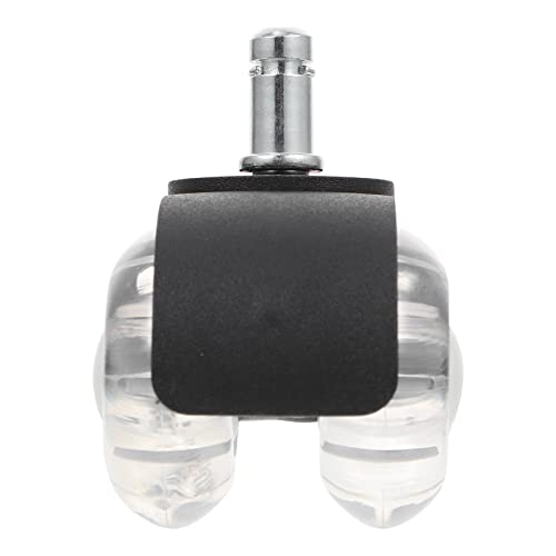 Cabilock 1PC Universal Omni-Directional Caster Wheels for Office Chairs - Heavy Duty Replacement Casters for Home, Office & Rolling Furniture (Set of 1) - Perfect for Smooth Mobility on Hardwood Floors & Carpets