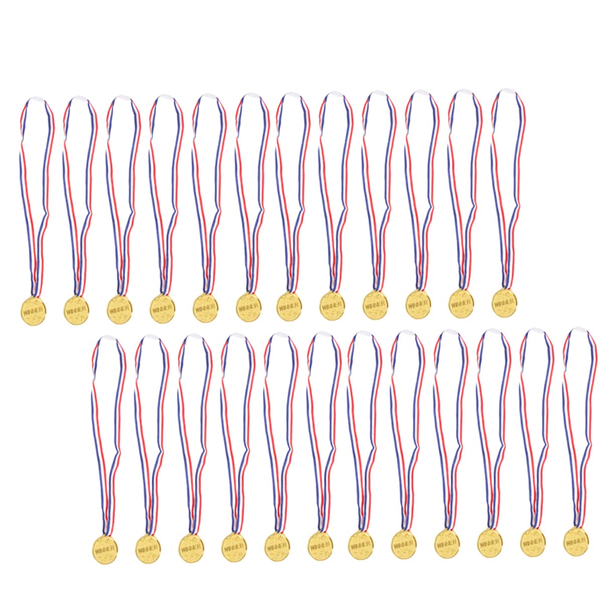 Toddmomy 48 Pcs Kids Toy Medals - Award Medals for Children, Winner Medals for Sports & School Events - Perfect for Birthday Parties, Classroom Rewards & Competition Prizes
