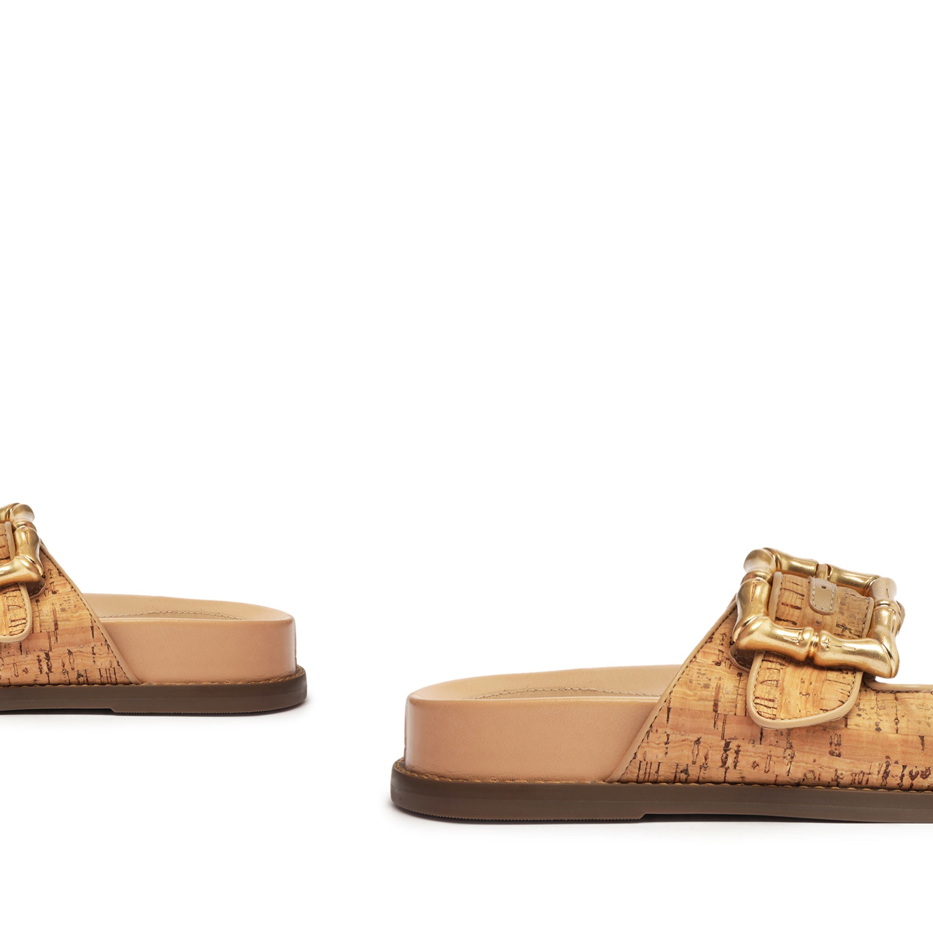Enola Sporty Cork & Nappa Leather Sandals for Women - Comfortable Summer Walking Shoes with Arch Support - Perfect for Beach, Travel, and Casual Outings
