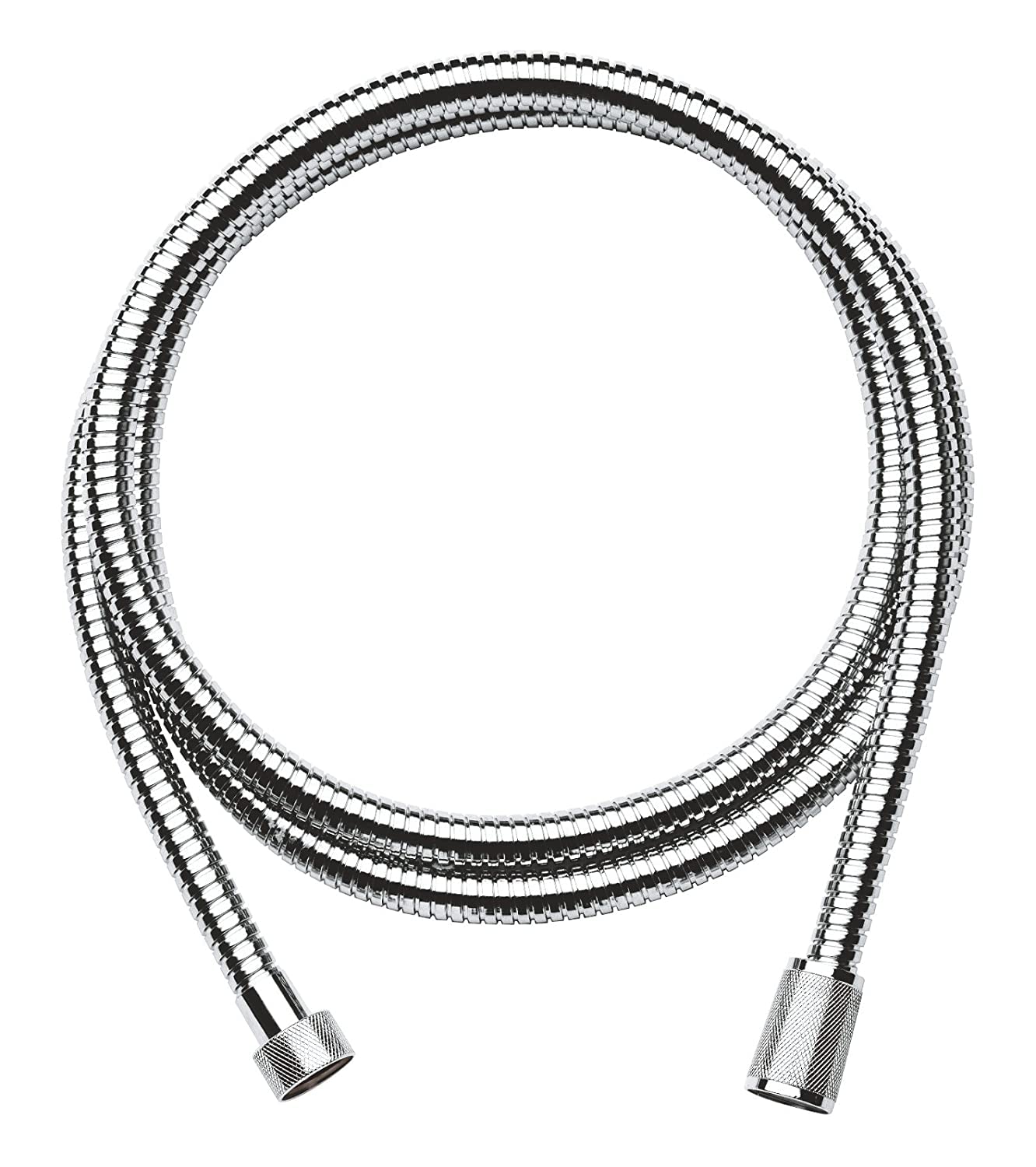 Grohe 28145000 Relexa Longlife Metallic Hose - Durable Stainless Steel Shower Hose for Bathroom & Spa - Perfect for Home, Hotel, and Gym Use
