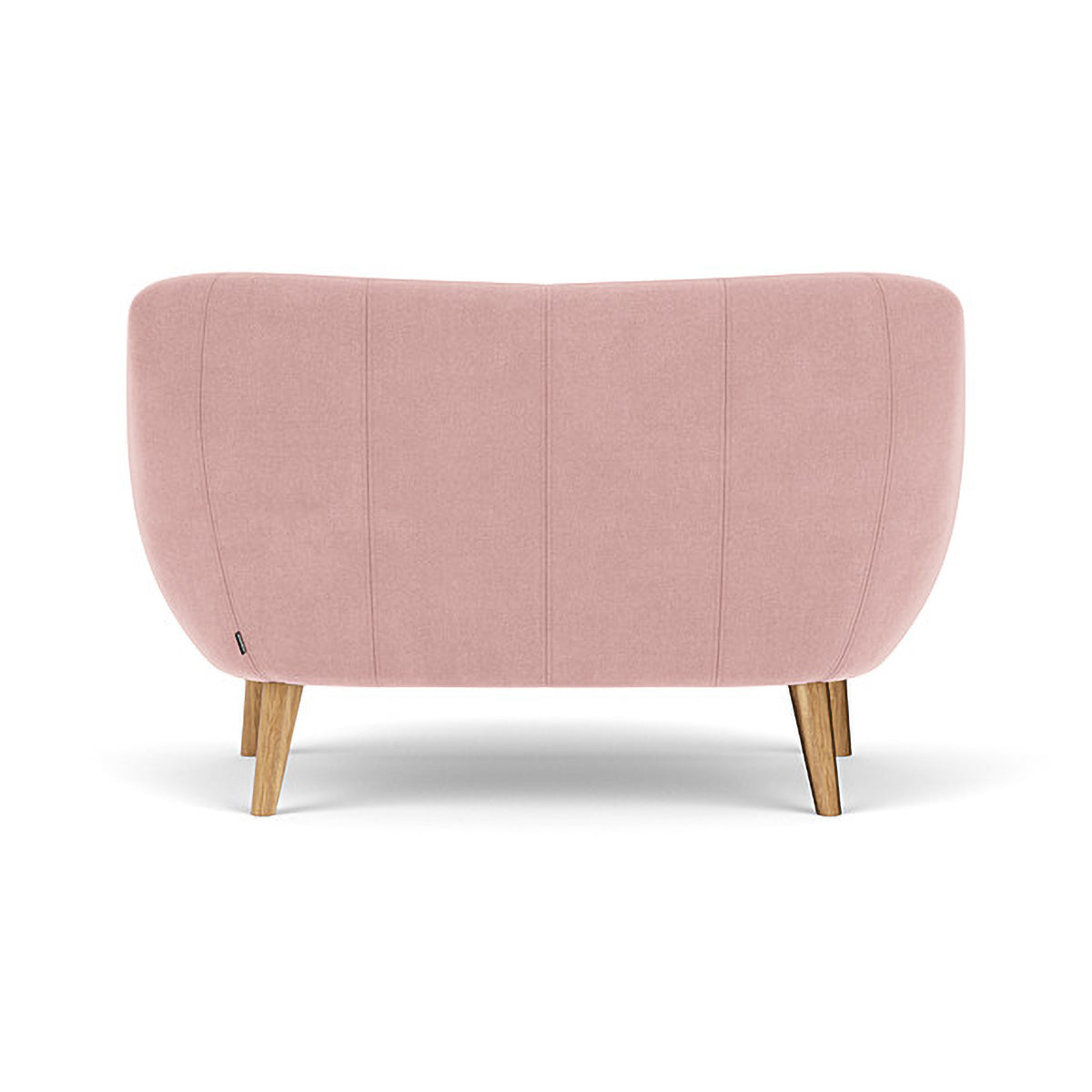 Herman Fabric 2 Seater Sofa - Modern Living Room Couch for Small Spaces, Apartment & Home Decor - Comfortable Loveseat with Soft Upholstery for Relaxing, Entertaining & Cozy Lounging