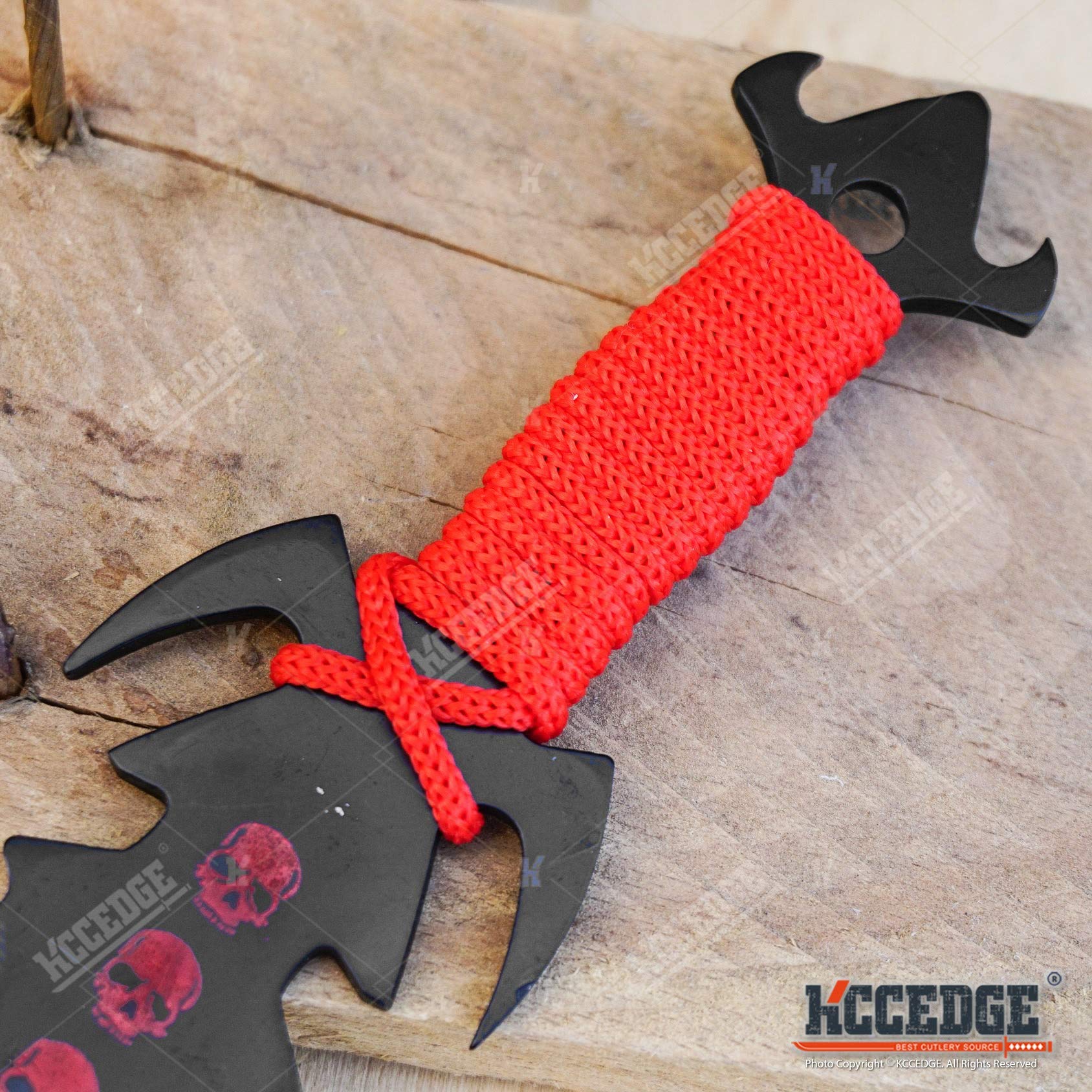 KCCEDGE Premium Tactical Survival Knife Set - 7.5