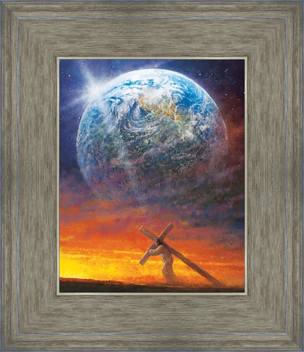 Behold, The Lamb of God - Religious Wall Art Decor for Home & Church - Perfect for Christian Faith Inspiration & Worship Spaces