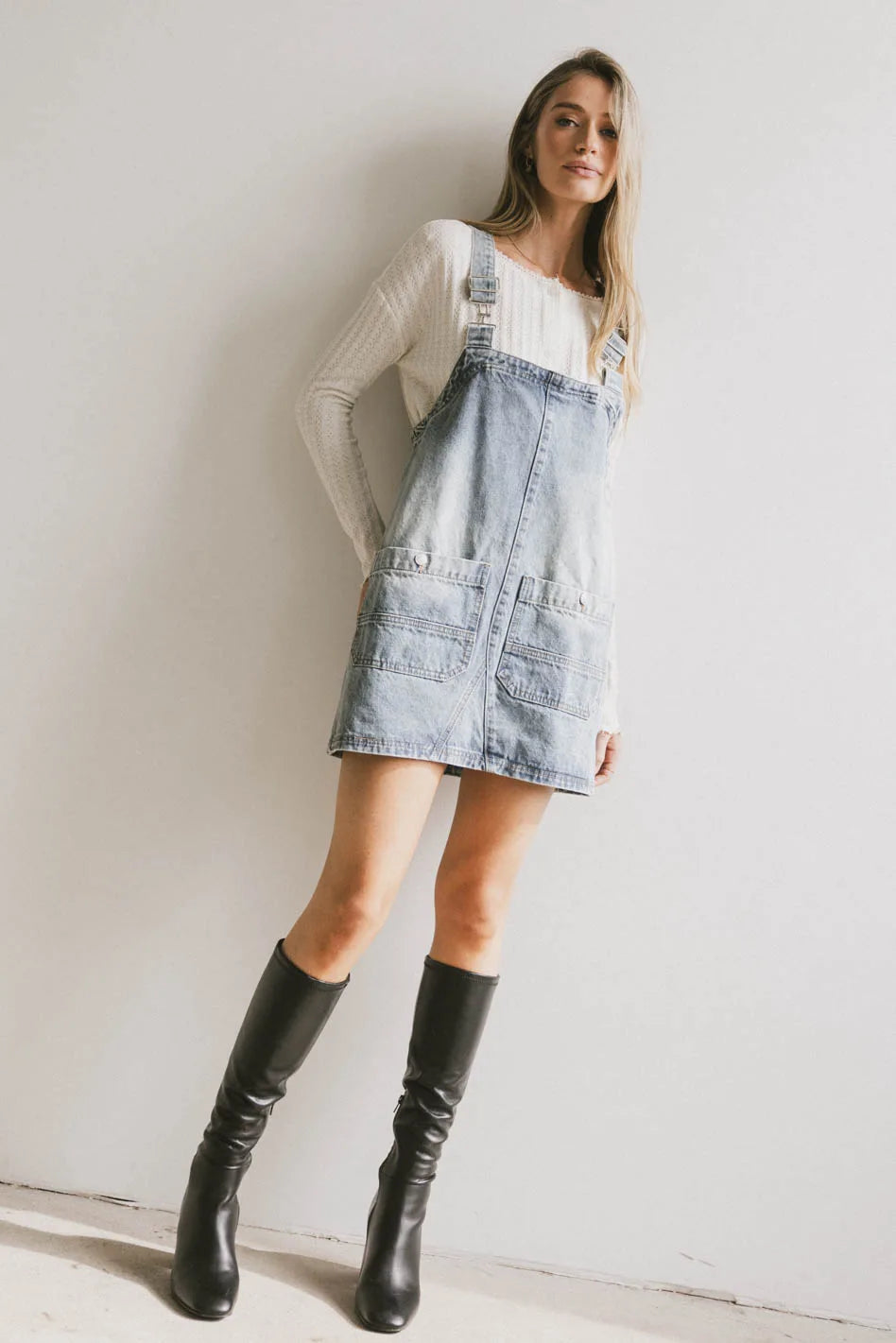 Koa Denim Mini Dress for Women - Stylish & Comfortable Summer Outfit - Perfect for Casual Wear, Date Nights & Beach Vacations - FINAL SALE