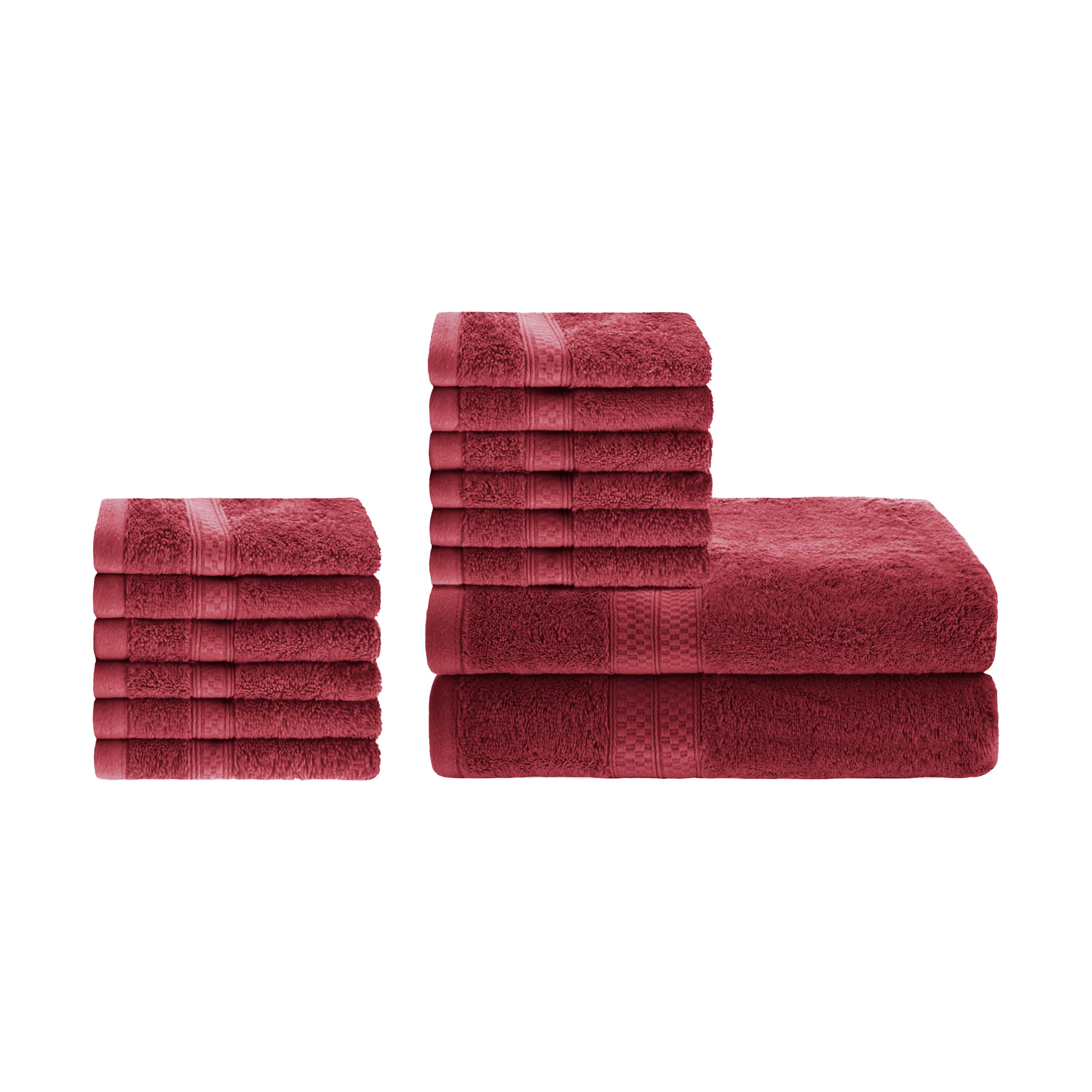 Ultra Soft Bamboo Rayon & Cotton Blend Bath Towel and Face Towel Set - Eco-Friendly, Absorbent & Gentle for Spa, Bathroom & Travel Use