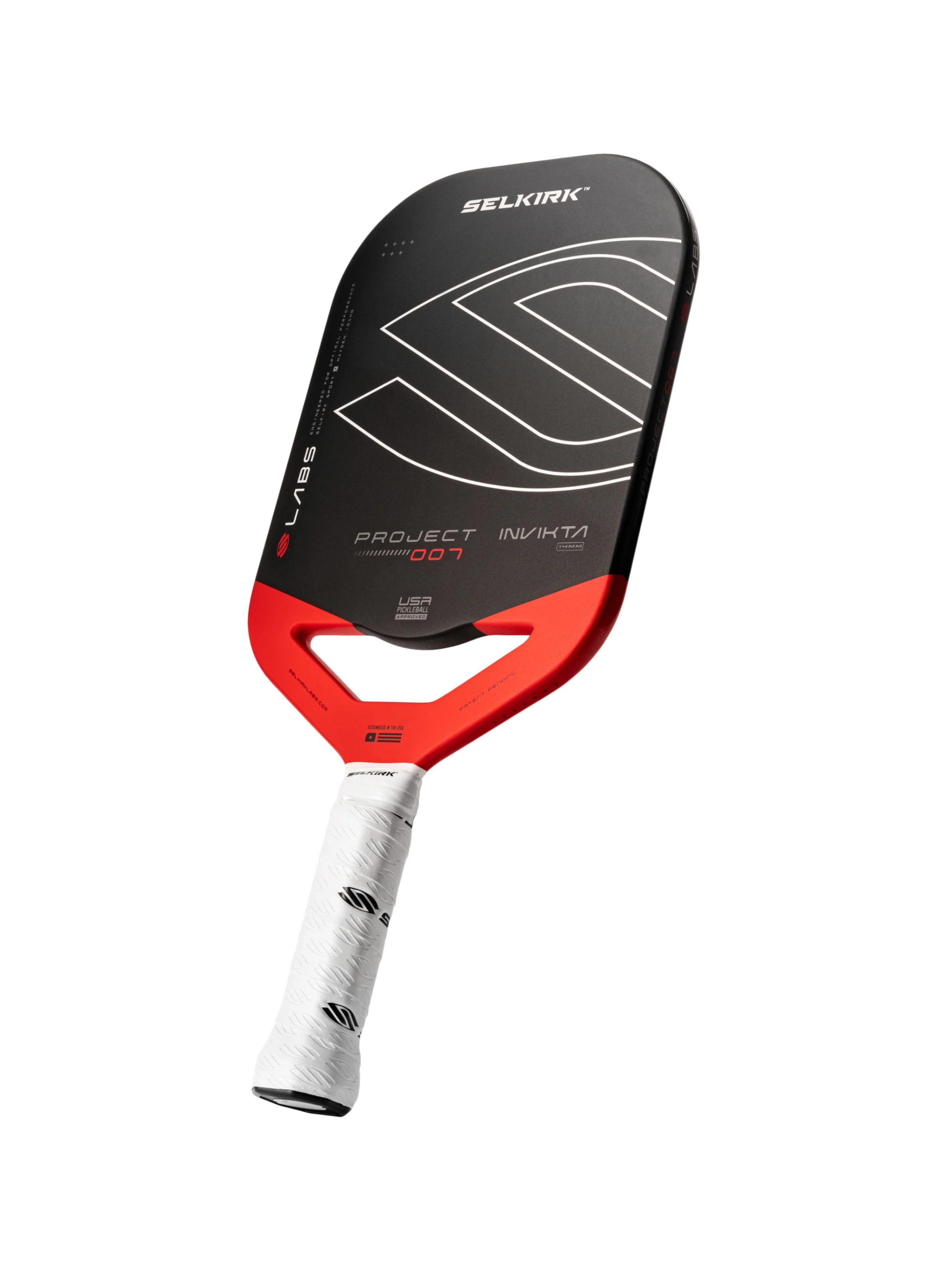 Selkirk Labs Project 007 Invikta Pickleball Paddle | Premium Carbon Fiber Paddle for Competitive Play | Perfect for Tournaments & Outdoor Games