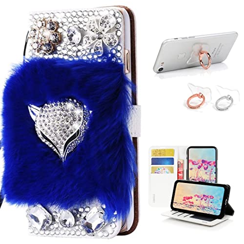 Blue, Luxury Fox Flowers