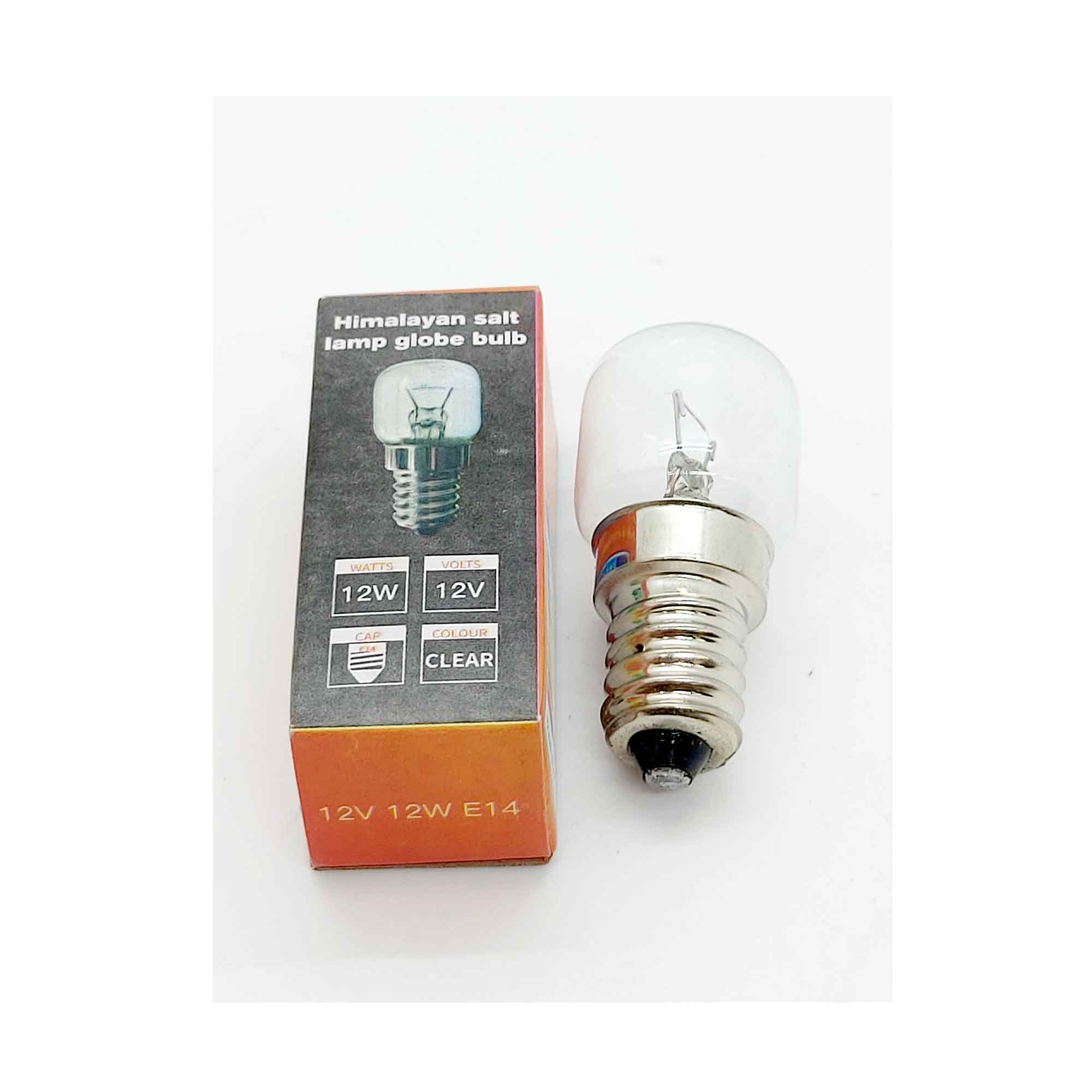 12V 12W E14 LED Light Bulb for Himalayan Salt Lamps - Warm White Replacement Bulb - Perfect for Home Decor, Spa Relaxation, and Meditation Spaces