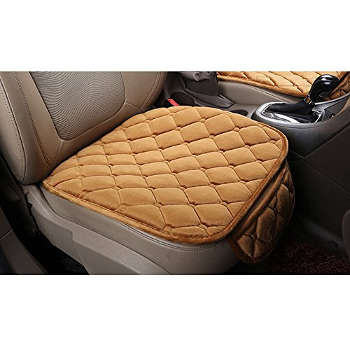 HCMAX Soft Car Seat Cover Cushion Pad Mat Protector - Universal Fit for Sedan, Hatchback & SUV (2+1 Front & Rear Seat Covers) | Comfortable & Durable Auto Accessories for Daily Commute, Road Trips & Family Travel
