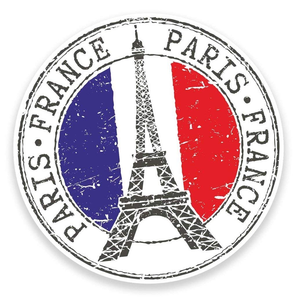 50 Pack Paris Eiffel Tower France Stickers - Perfect for Scrapbooking, DIY Crafts, Bullet Journals, Calendars & Kids Art Projects | Great for Home Decor, School Projects & Travel Memory Albums