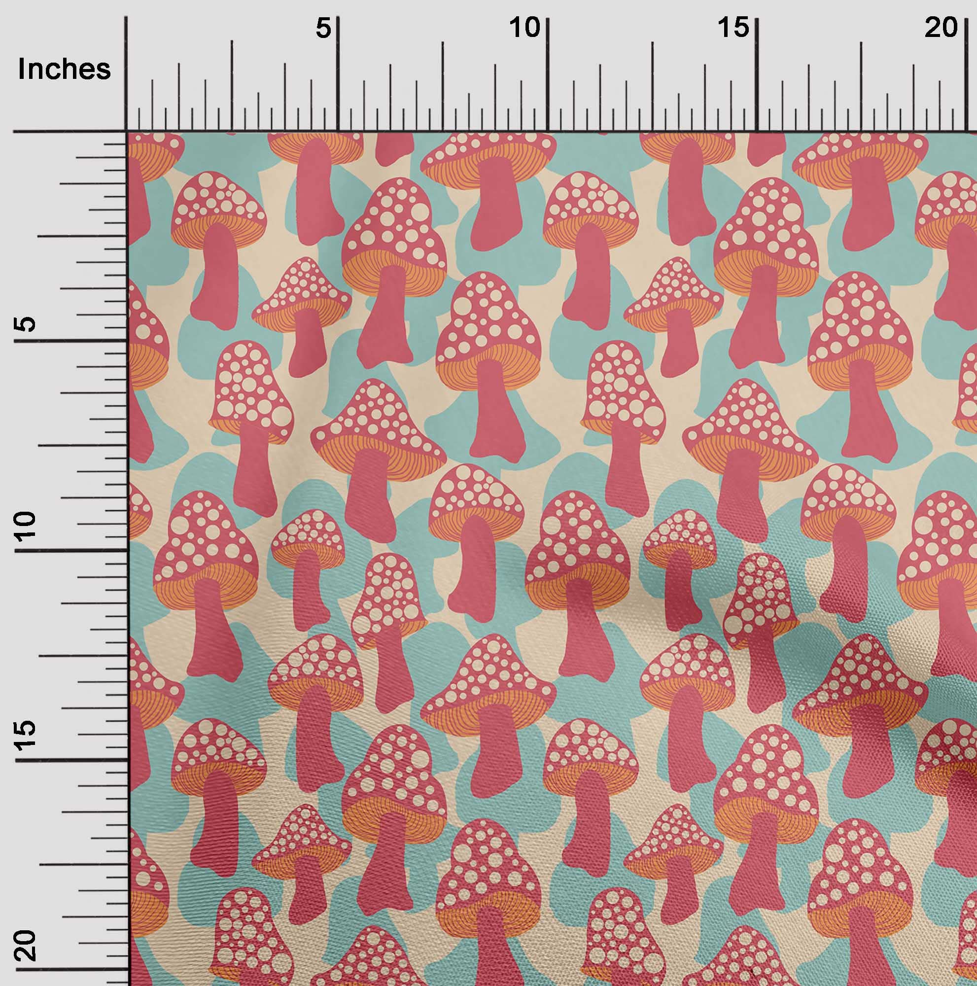 oneOone Rayon Red Fabric - 56 Inch Wide Printed DIY Sewing Material for Clothing & Crafts | Soft, Drapeable Asian-Inspired Fabric by The Yard | Perfect for Dresses, Blouses, Scarves & Home Decor Projects