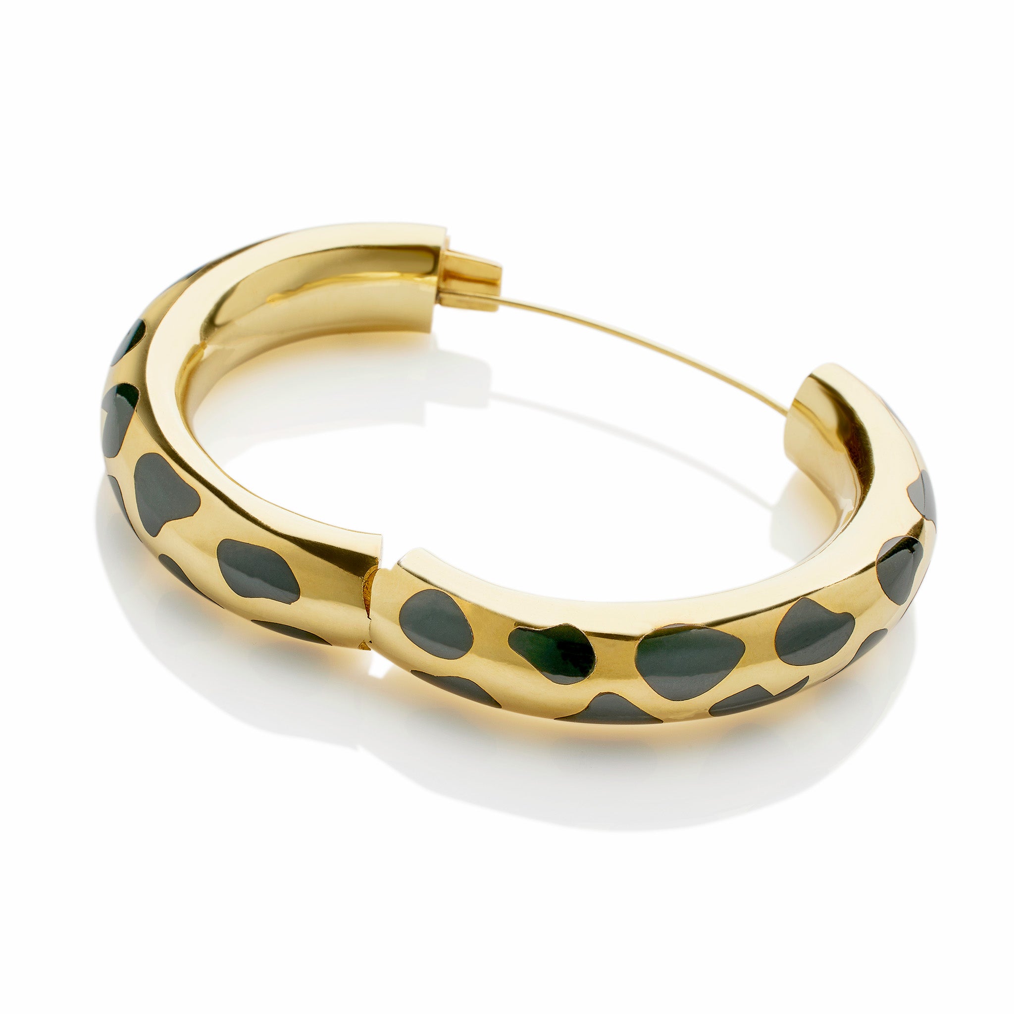 Angela Cummings for Tiffany & Co. Black Jade Bangle Bracelet - Elegant Statement Jewelry for Women, Perfect for Parties, Weddings & Special Occasions