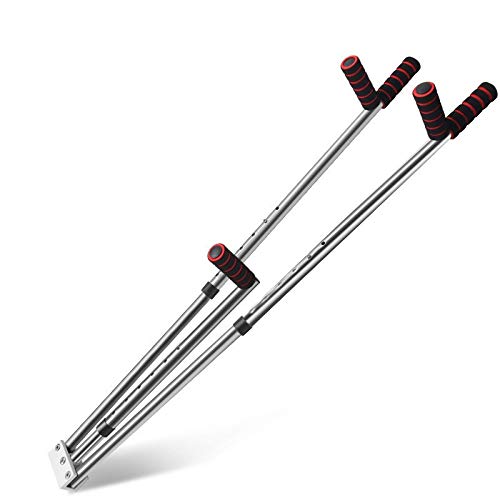 NYLGKDMM 3 Bar Leg Stretcher - Stainless Steel Split Machine for Ballet, Yoga & Flexibility Training - Leg Extension Device for Dancers & Athletes - Perfect for Home Gym, Dance Studio & Fitness Center Workouts