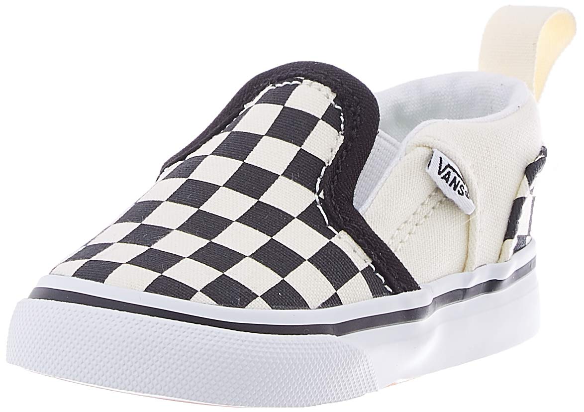 Vans Unisex Kid's Td Asher V Sneakers - Comfortable Canvas Shoes for Boys & Girls - Perfect for School, Play & Everyday Wear