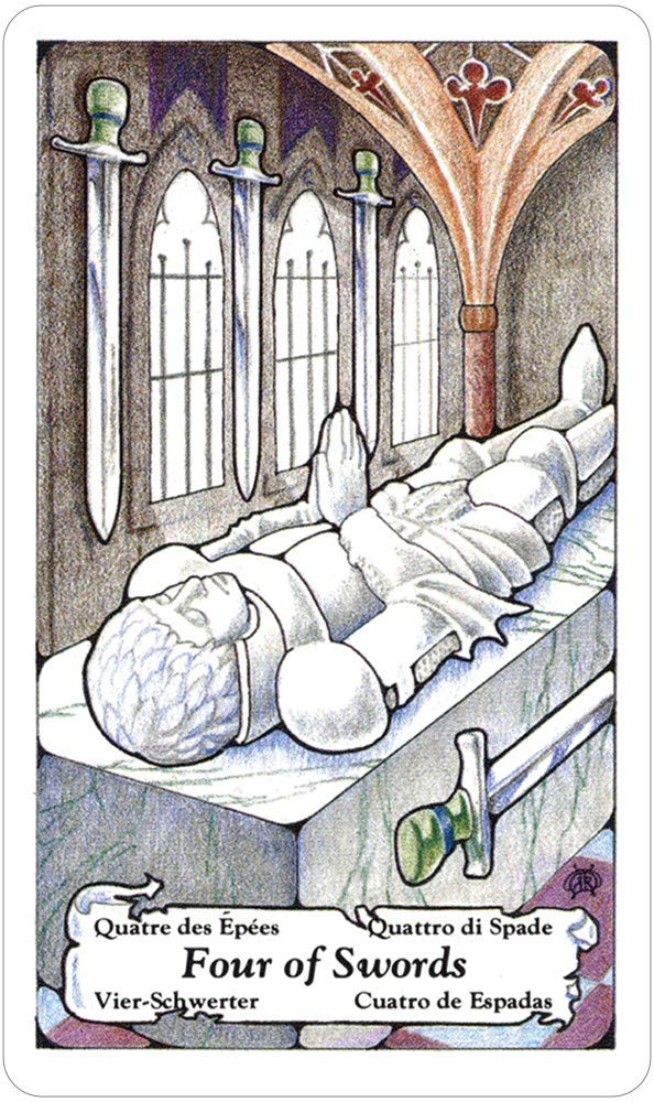 Hanson-Roberts Tarot Deck - 78-Card Classic Tarot Set with Guidebook for Beginners & Professionals | Perfect for Divination, Meditation & Spiritual Growth