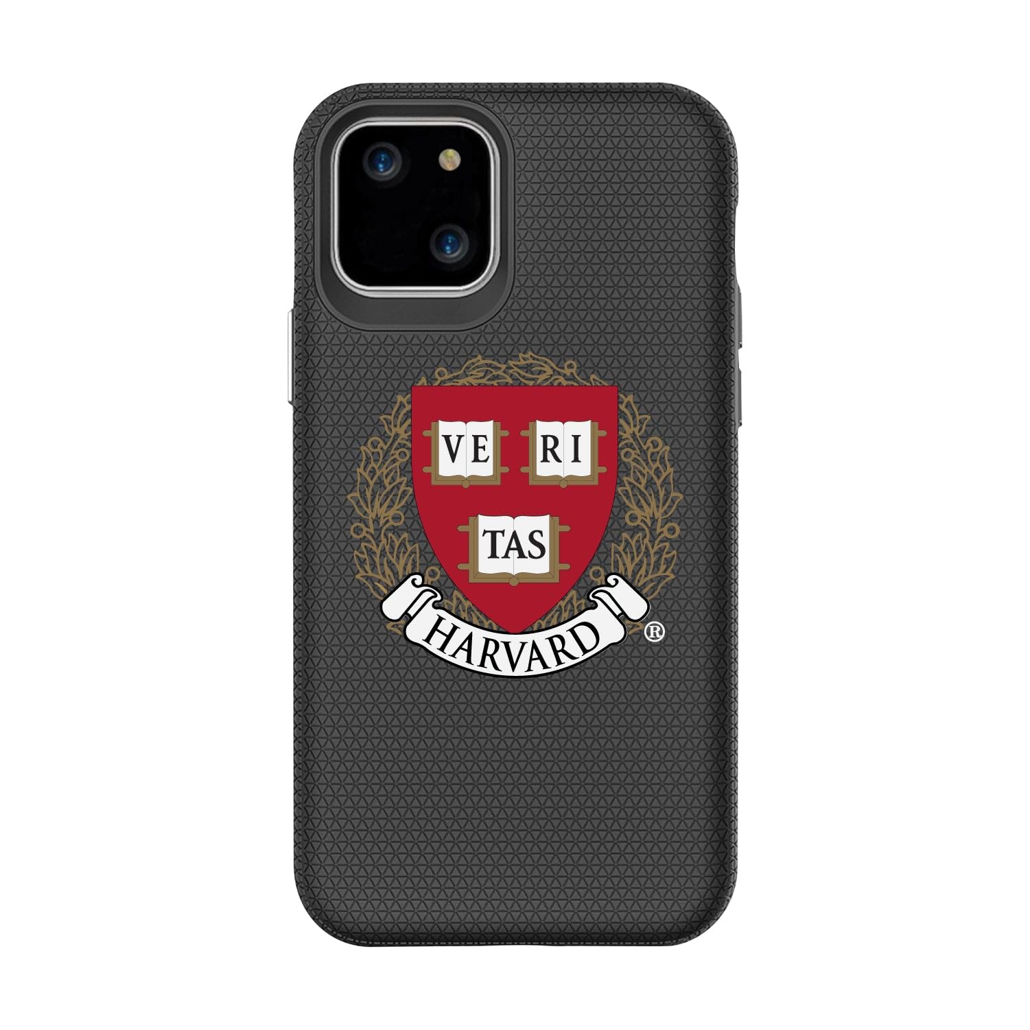 OTM Essentials Durable Tough Shell Phone Case for iPhone 12 Mini - Harvard University Design - Perfect for Daily Protection, School & Travel