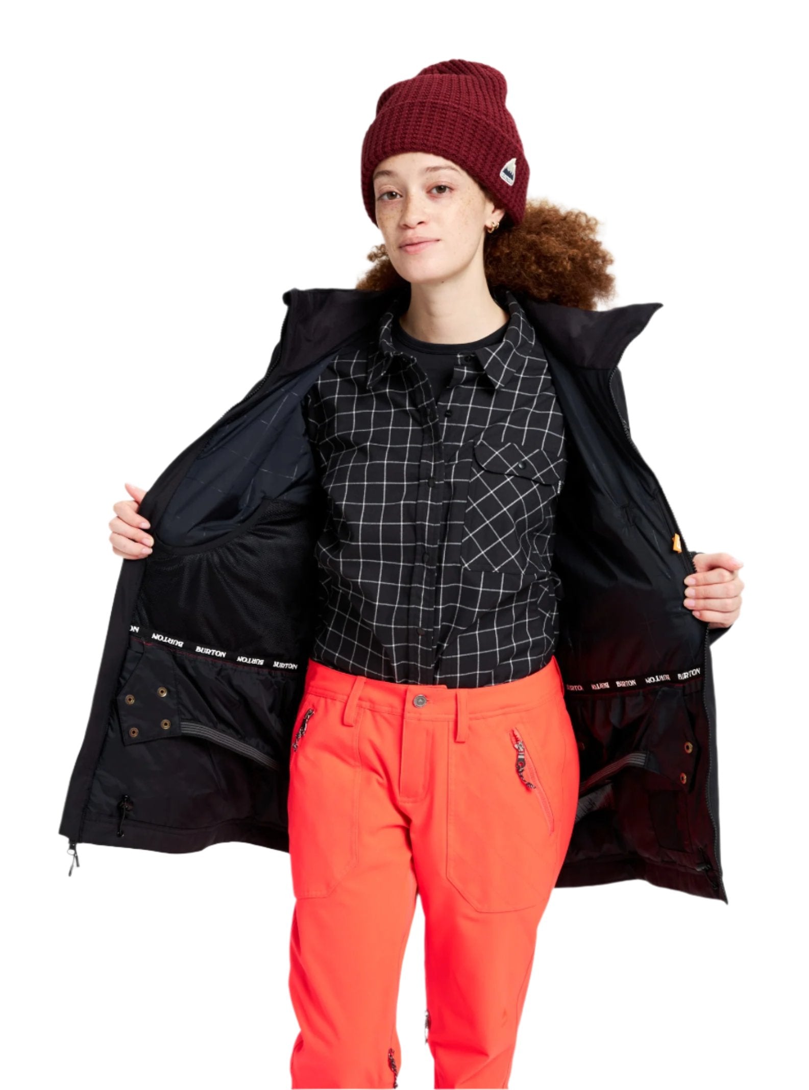 Burton Women's Lelah 2L Waterproof Ski Jacket 2025 - Lightweight Insulated Winter Coat for Snowboarding & Outdoor Adventures