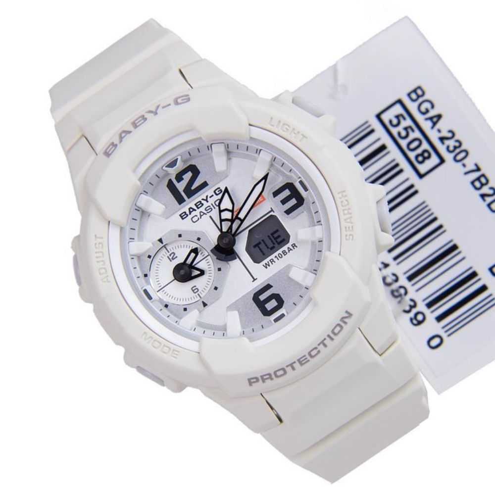 Casio Baby-G BGA-230-7B2DR Digital Sport Watch for Women - Shock Resistant, Water Resistant, LED Backlight - Perfect for Running, Swimming & Outdoor Activities