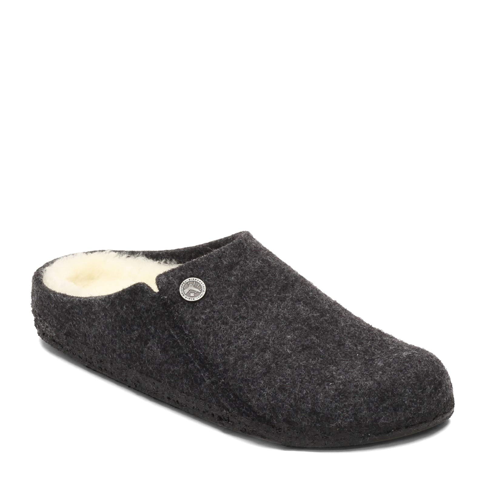 Birkenstock Women's Boston Soft Footbed Clogs - Iron Oil Leather Narrow Fit (EU 36) | Comfortable House Slippers for Indoor & Outdoor Wear