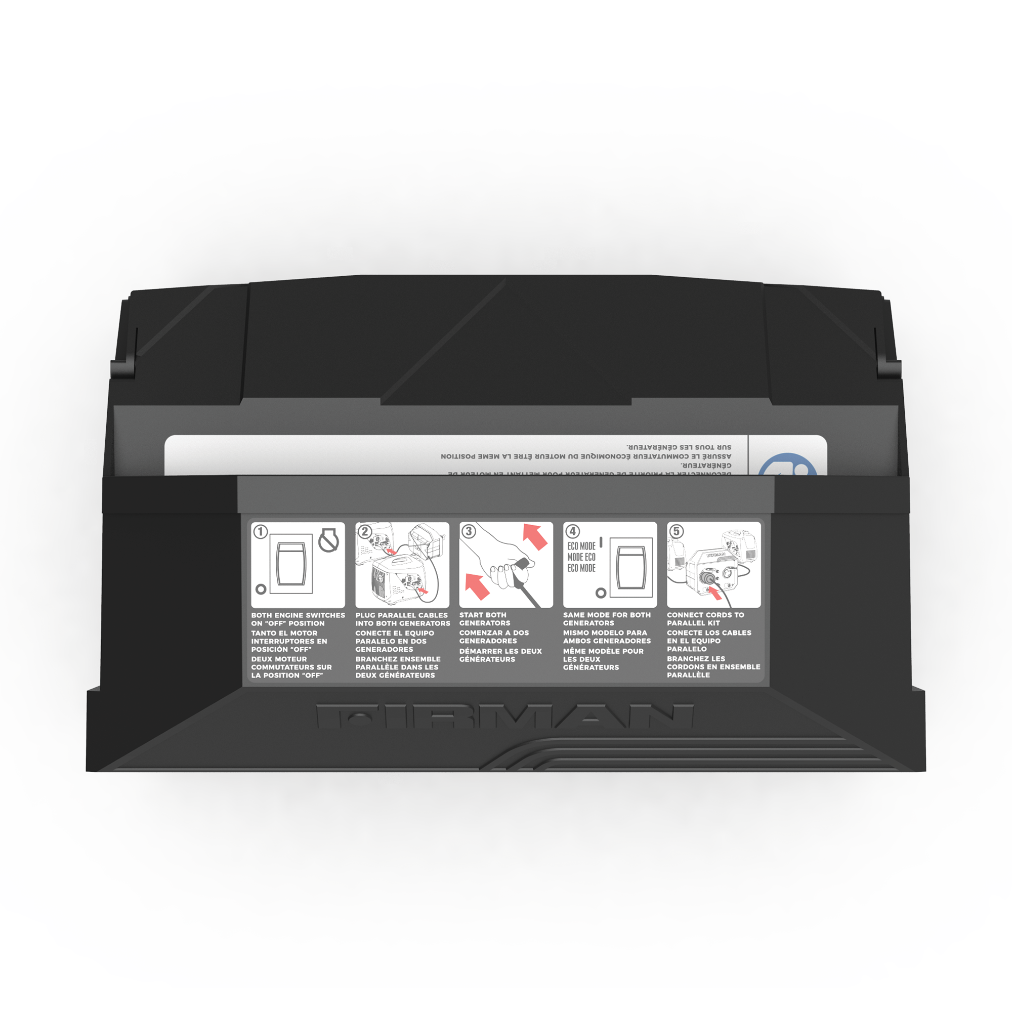 50A Portable Generator Parallel Kit - Dual Power Connection for Home & Outdoor Use - Perfect for Camping, RV, and Emergency Backup Power