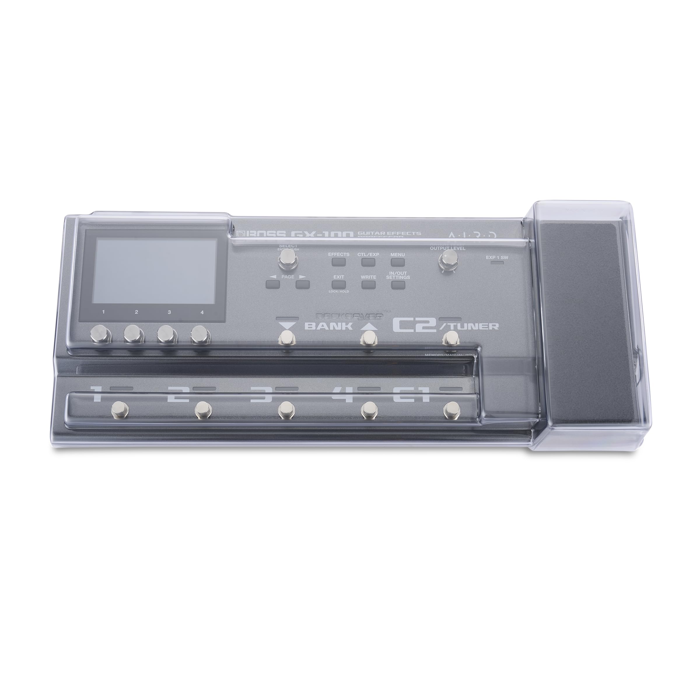 Boss GX-100 Polycarbonate Protective Cover | Durable Dust & Scratch Shield for Guitar Effects Pedal | Stage & Studio Use