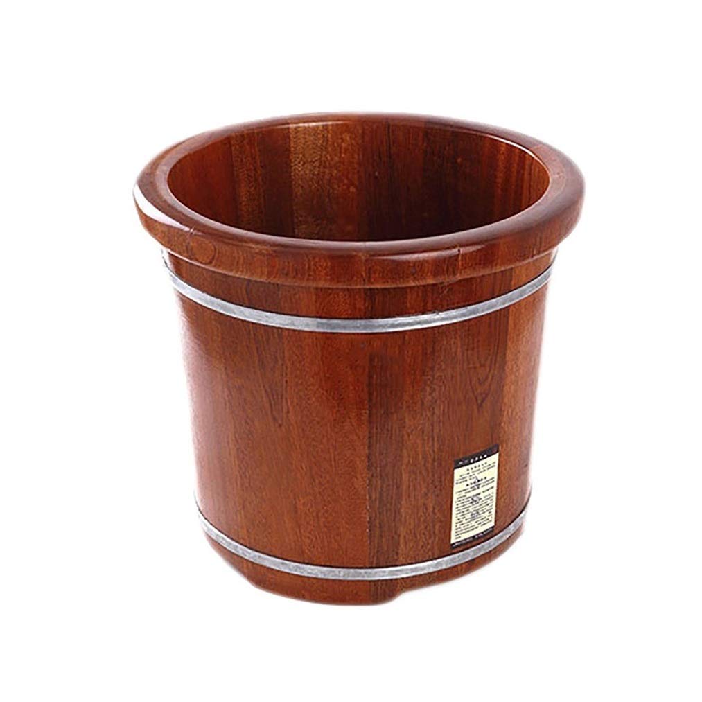 Wooden Foot Soaking Tub with Massage Rollers - Portable Foot Bath Basin for Spa, Sauna, Relaxation - Perfect for Home Pedicure, Epsom Salt Soaks & Foot Care Therapy
