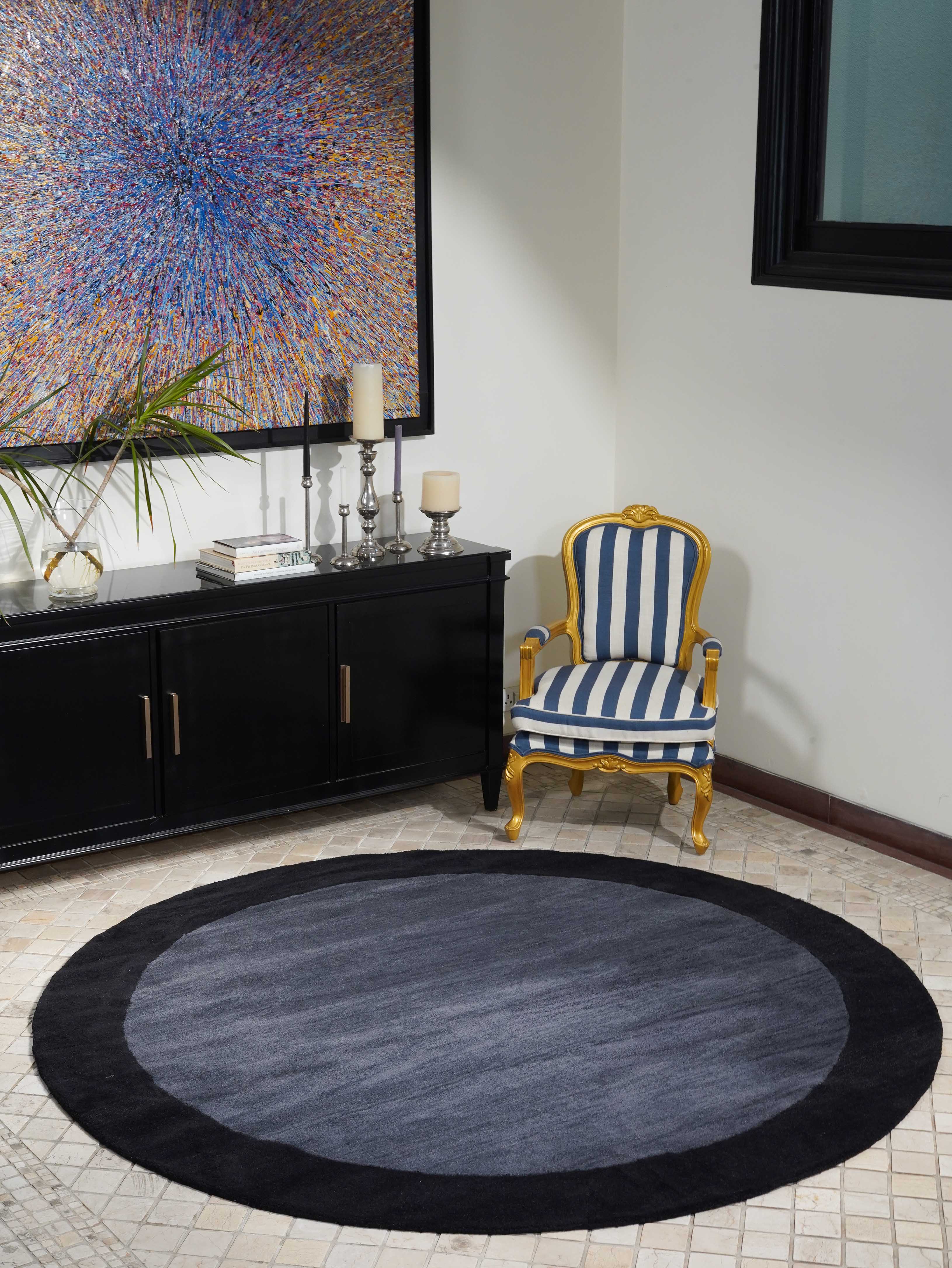 Premium Hand Tufted Area Rug - Soft Modern Boho Chic Carpet for Living Room, Bedroom, Nursery - Non-Slip Eco-Friendly Floor Decor (5'x7', Gray) | Perfect for Home Decor, Office Spaces & Cozy Reading Nooks