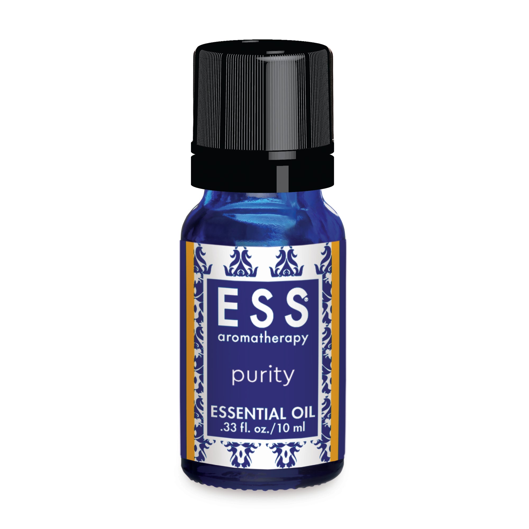 ESS Purity Essential Oil Blend - 10mL Pure Aromatherapy Oil for Relaxation, Stress Relief & Home Diffuser - Natural Therapeutic Grade for Massage, Yoga & Meditation