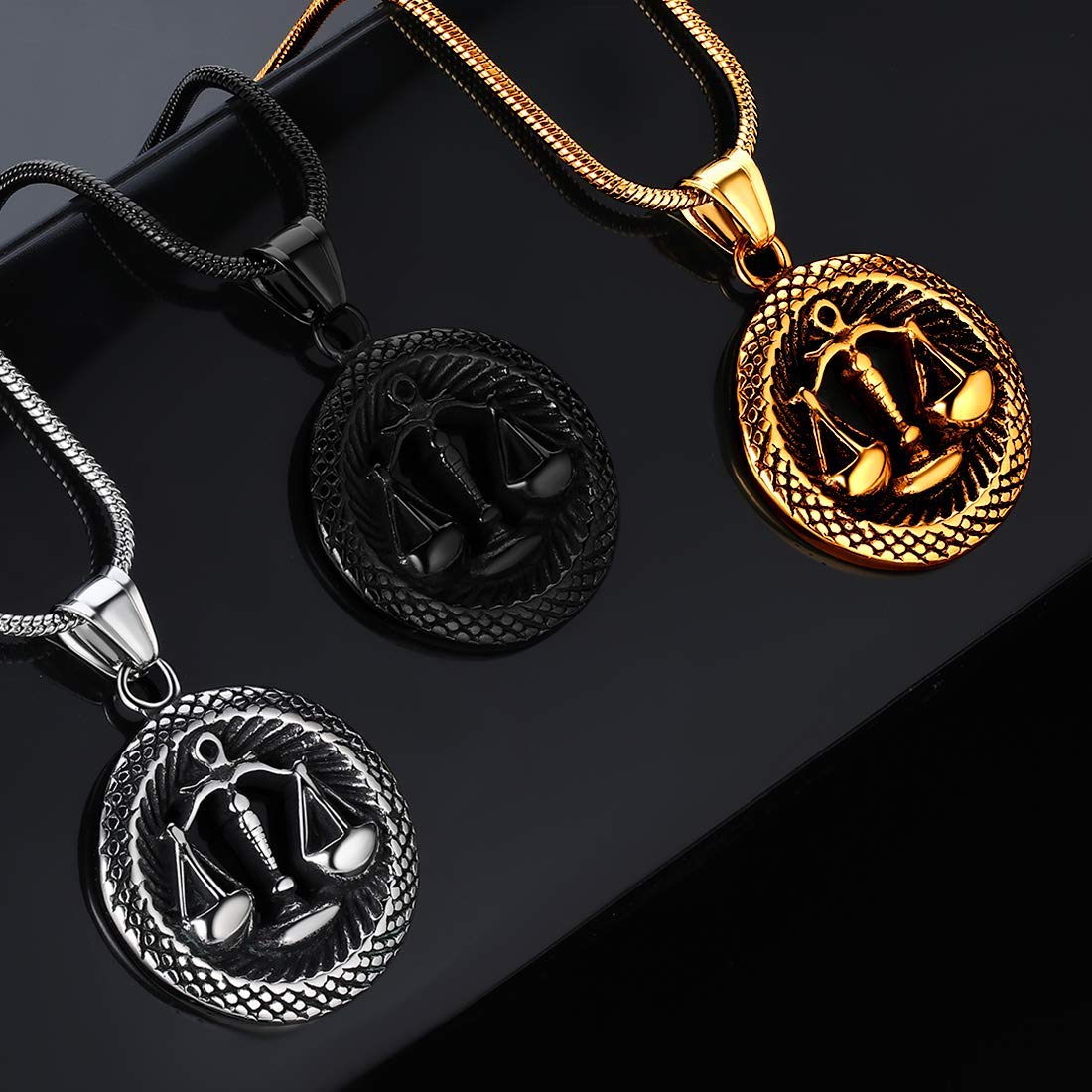 12 Zodiac Necklace - 316L Stainless Steel Constellation Pendant for Men & Women | Birthday Gift & Astrology Jewelry