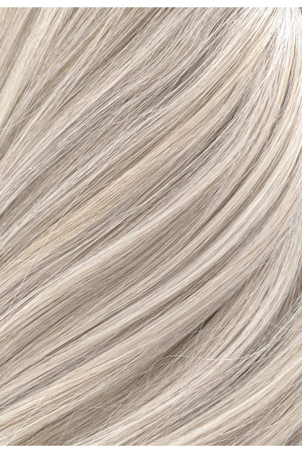 16 Inch Seamless Clip-In Human Hair Extensions (150g) - Natural Iced Latte Color for Volume & Length | Perfect for Parties, Weddings & Everyday Styling