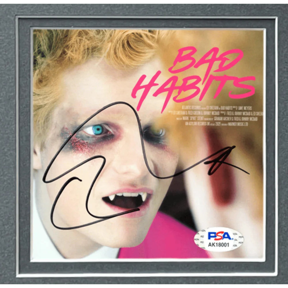Ed Sheeran Signed 
