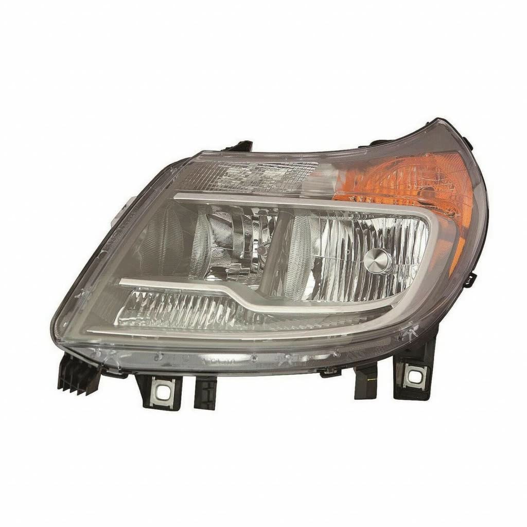 2014-2022 Ram Promaster 1500 Driver Side Headlight Assembly - Composite with DRL (Daytime Running Lights) - Part #CH2502291 & 68154589AK - Perfect for Replacement, Upgrades & Night Driving Safety