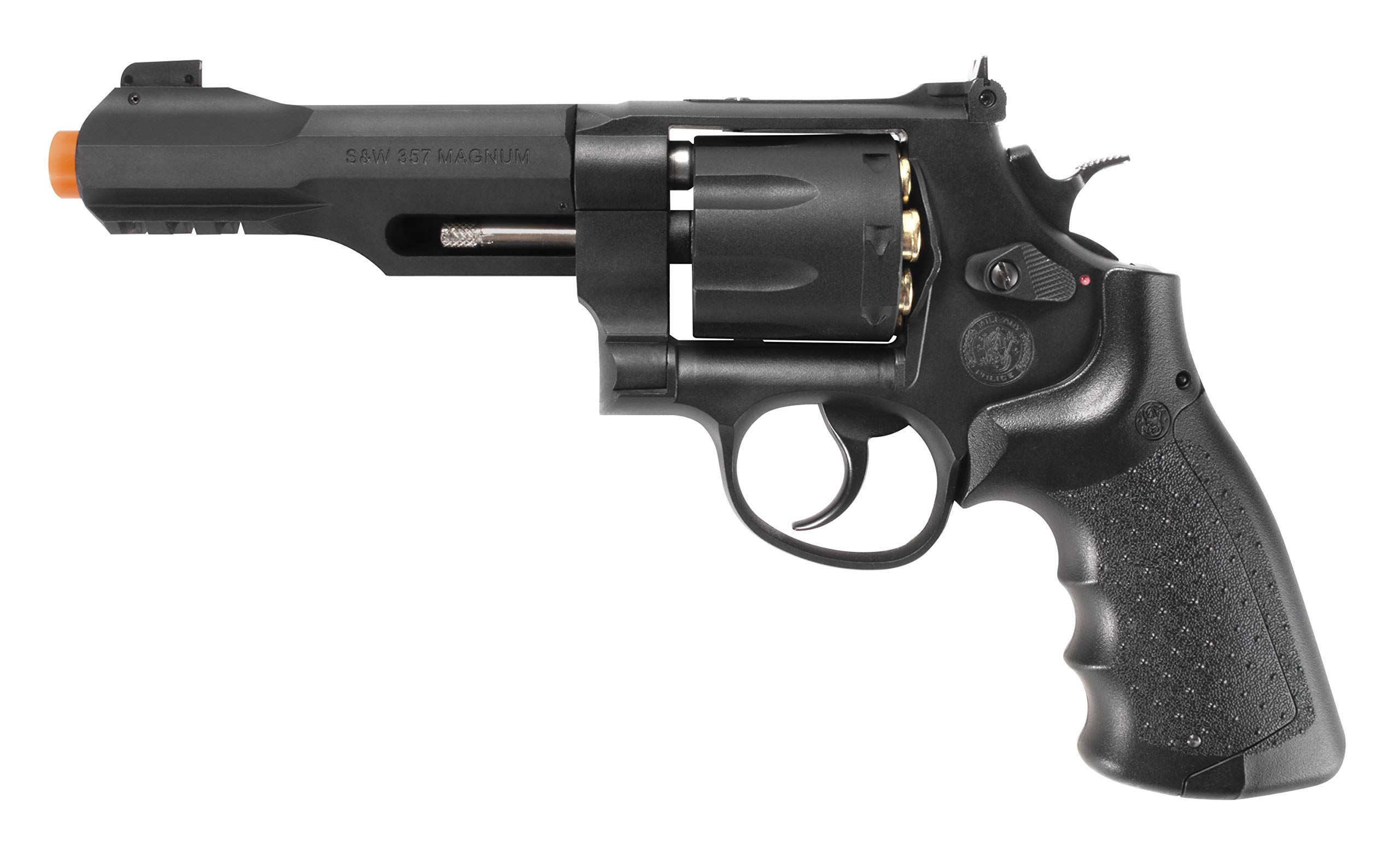 Smith & Wesson M&P R8 6mm BB Pistol Airsoft Gun Revolver - Realistic CO2 Powered Airsoft Pistol for Target Shooting & Training | Perfect for Backyard Practice, Airsoft Games & Tactical Training