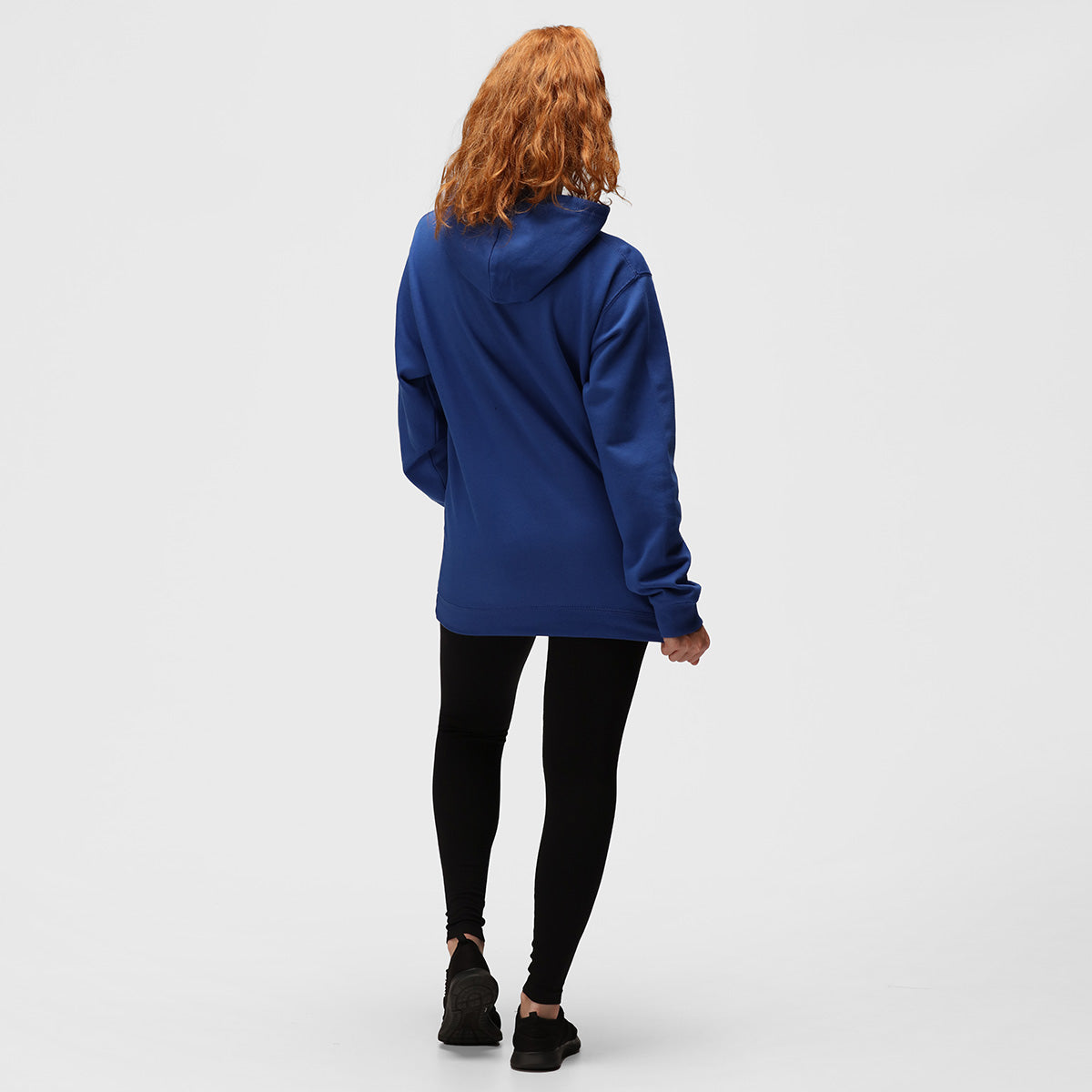 Royal Blue Diamond Hoodie for Men & Women - Soft Fleece Pullover with Zipper Pocket - Perfect for Casual Wear, Gym & Outdoor Activities