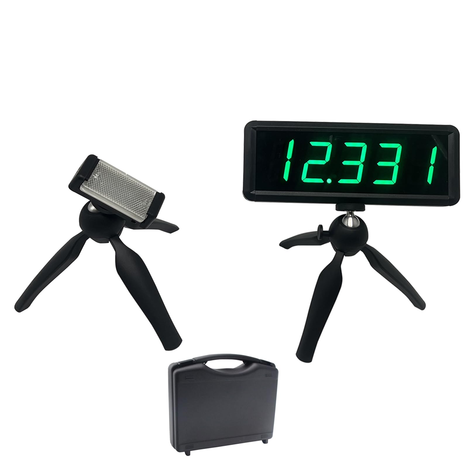 YZ Wireless Laser Timer - Battery Powered Stopwatch for Sprint Racing, Bike Speed Training, Skating & Track Field Events | Motorcycle Race Clock | Perfect for Sports Training & Competition Timing