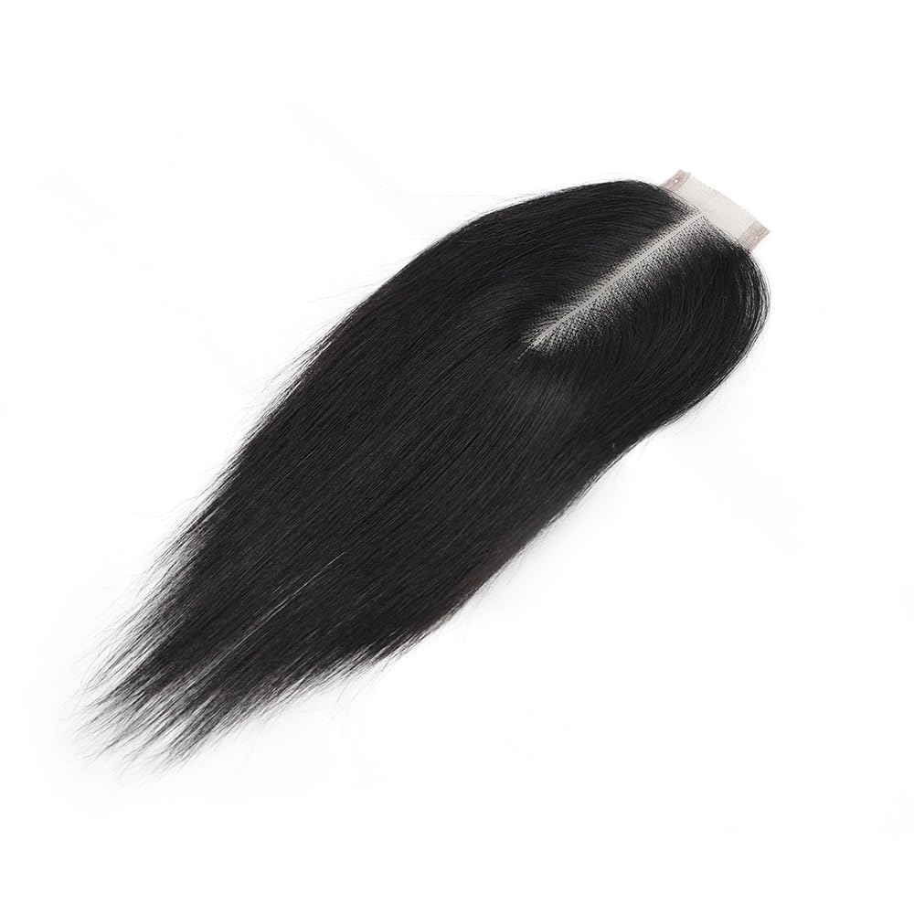 Best 15A Raw Hair Bundles - 100% Unprocessed Vietnam Virgin Human Hair, Bone Straight 3 Bundles with Kim K 2*6 Closure | Premium Hair Extensions for Black Women | Natural Color (12''12''12'' + 10'' Closure) | Perfect for Daily Styling, Special Occasions & Protective Hairstyles