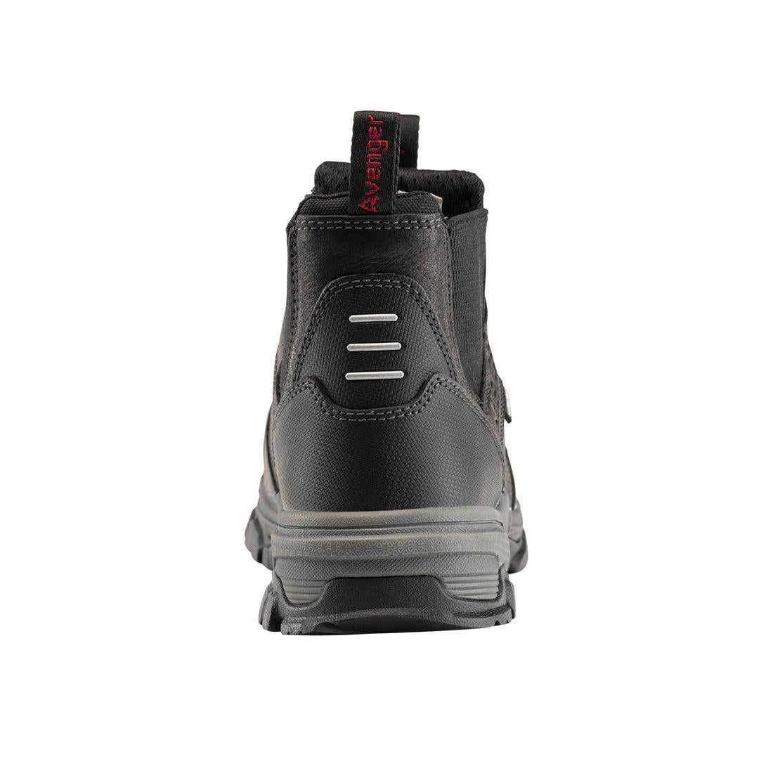 Ripsaw Puncture Resistant Alloy Toe Chelsea Work Boots for Men - Black Safety Shoes for Construction, Warehouse & Outdoor Work