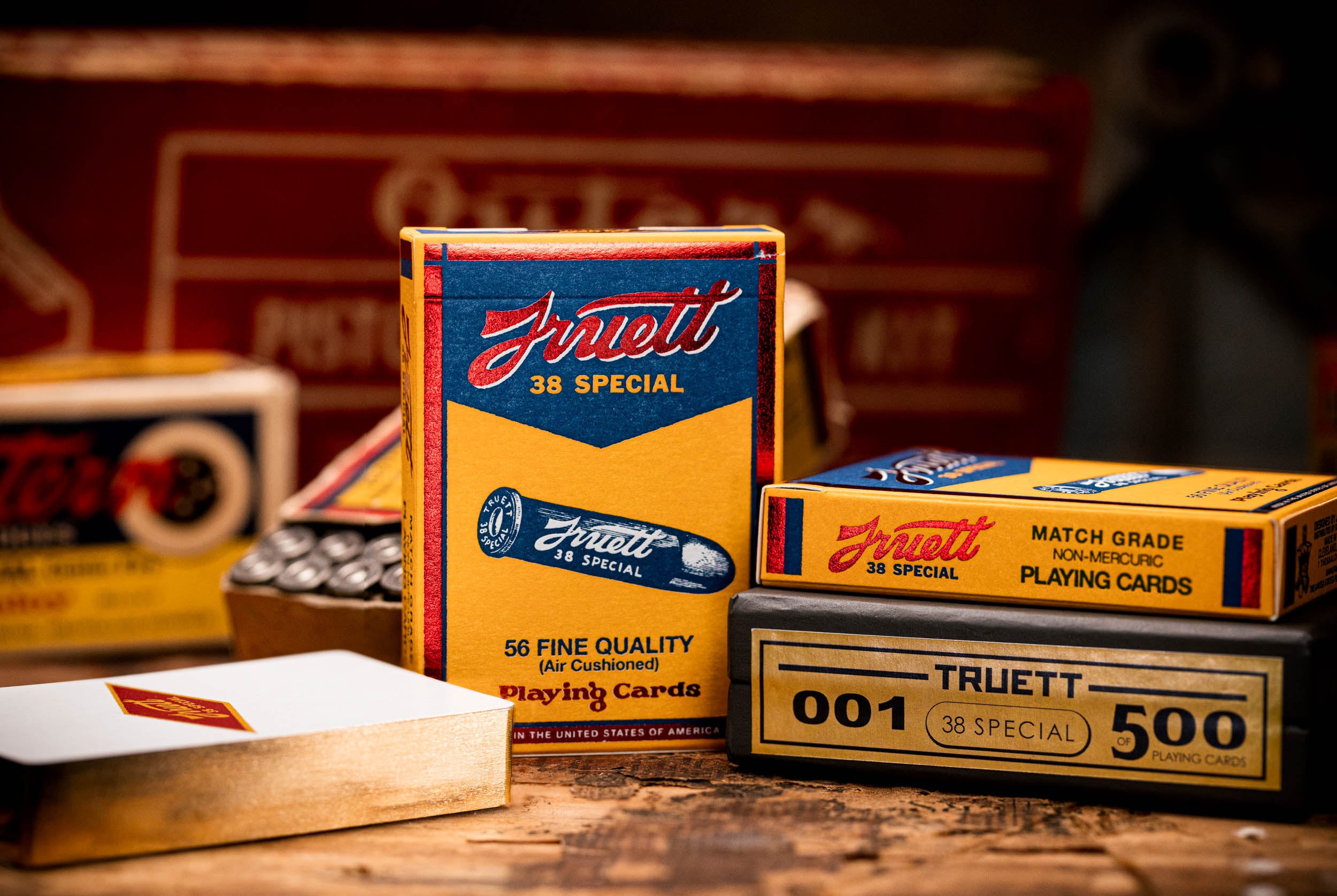 Truett 38 Special Playing Cards - Premium Deck for Poker, Blackjack & Magic Tricks - Perfect for Game Nights, Casino Parties & Cardistry Practice